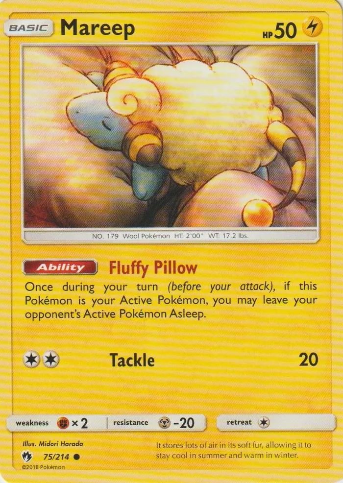 Carte Mareep — Lost Thunder