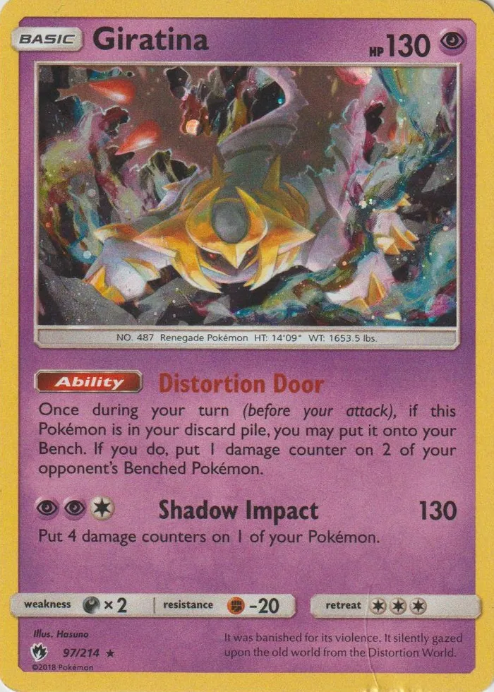 Carte Giratina — Lost Thunder