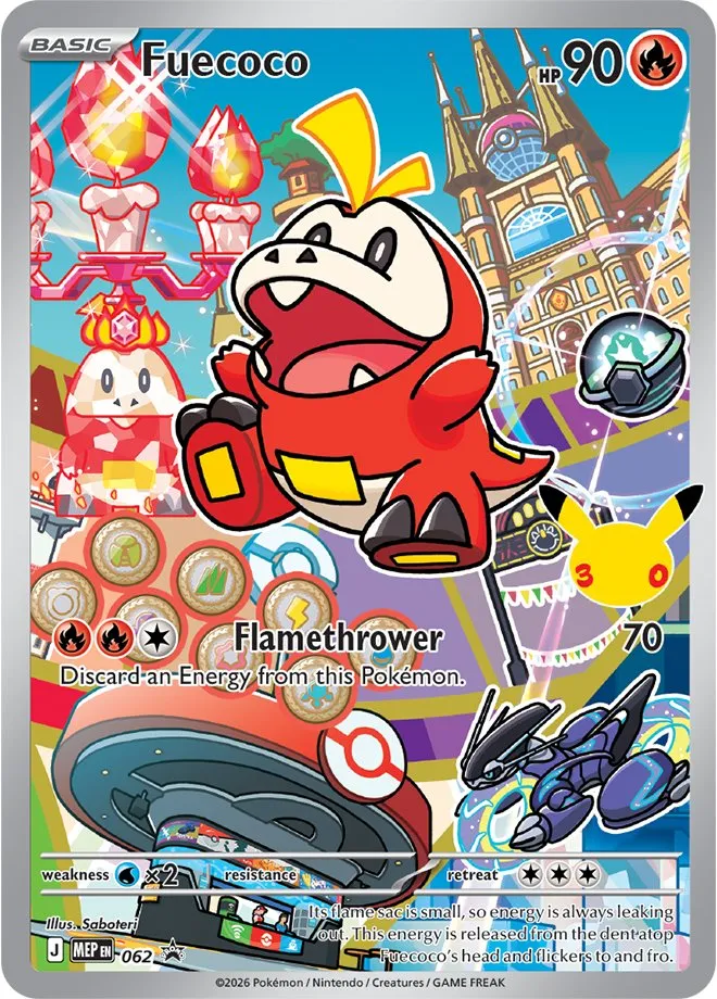 Carte Chochodile — MEP Black Star Promos