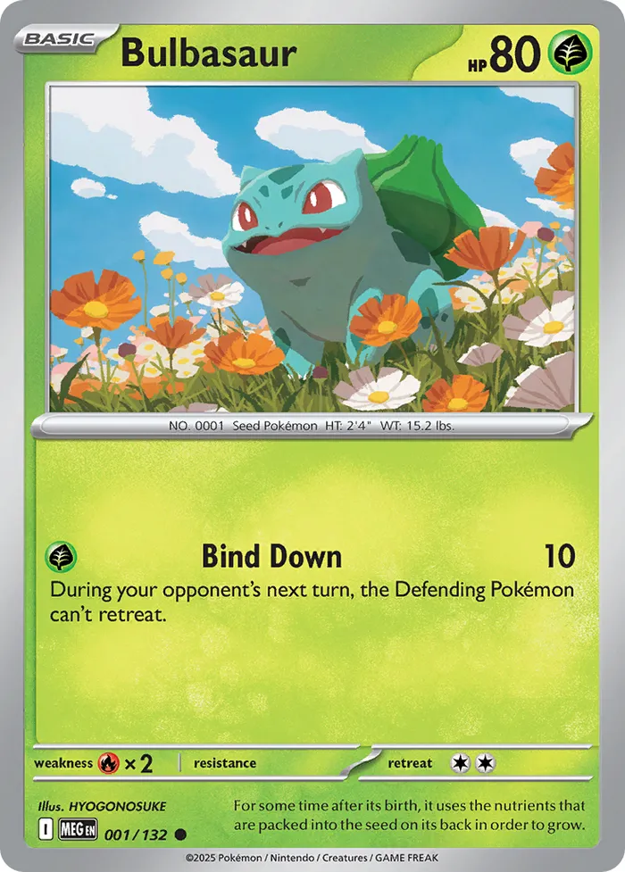 Carte Bulbizarre — Mega Evolution Additionals