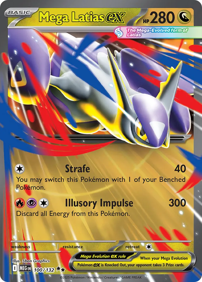 Carte Mega Latias ex — Mega Evolution Additionals
