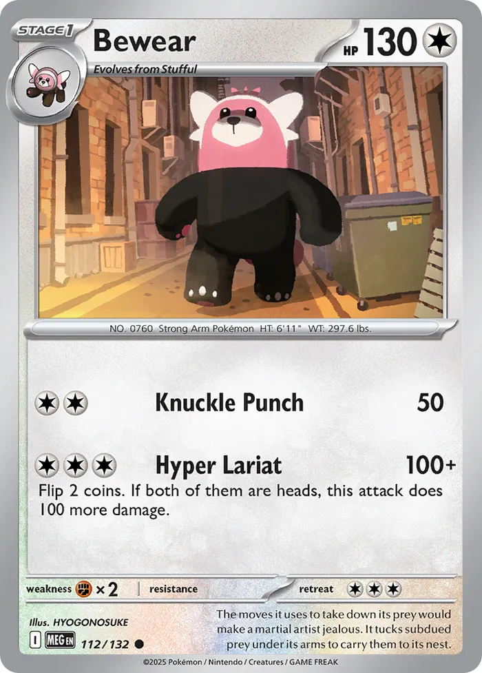 Carte Chelours — Mega Evolution Additionals
