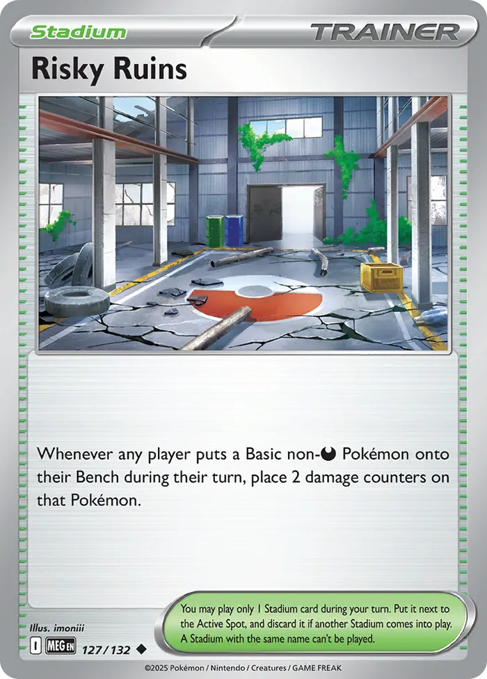 Carte Ruines Risquées — Mega Evolution Additionals