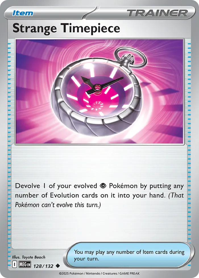 Carte Compteur de Temps Étrange — Mega Evolution Additionals