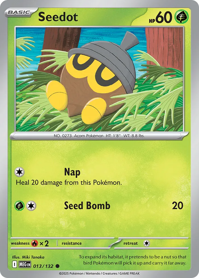 Carte Grainipiot — Mega Evolution Additionals