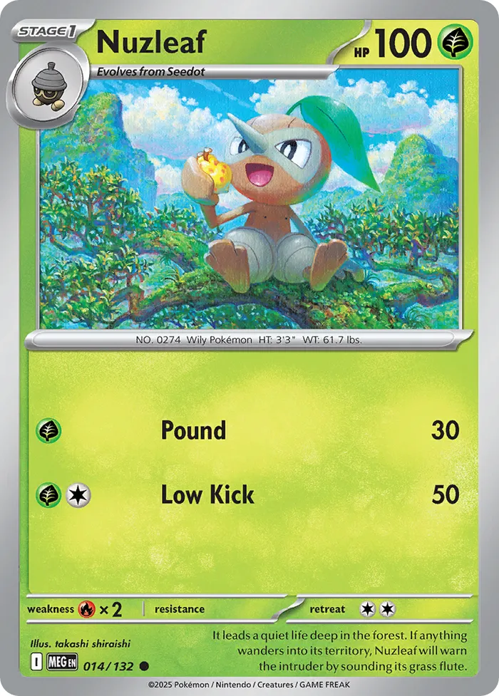 Carte Pifeuil — Mega Evolution Additionals