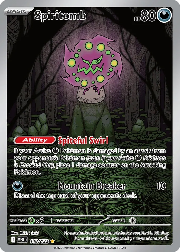 Carte Spiritomb — Mega Evolution Additionals