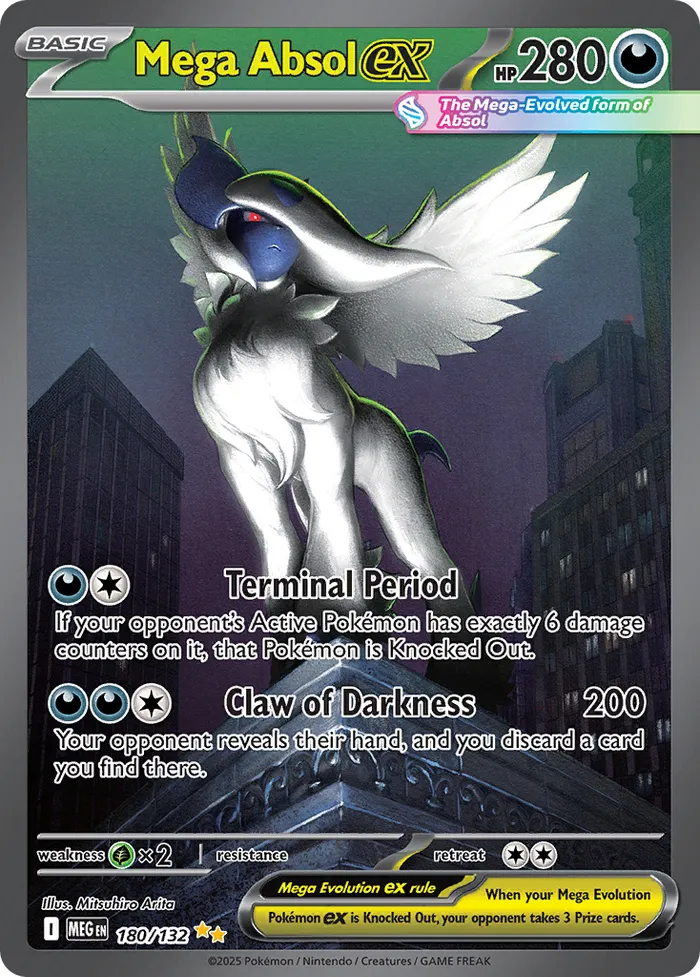Carte Mega Absol ex — Mega Evolution Additionals