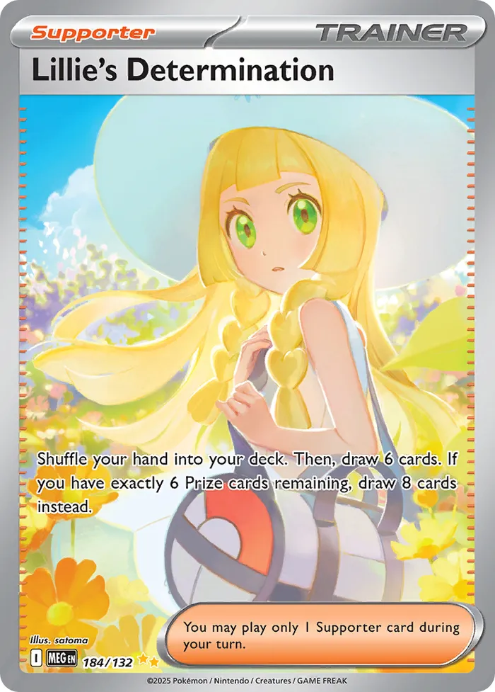 Carte Détermination de Lilie — Mega Evolution Additionals