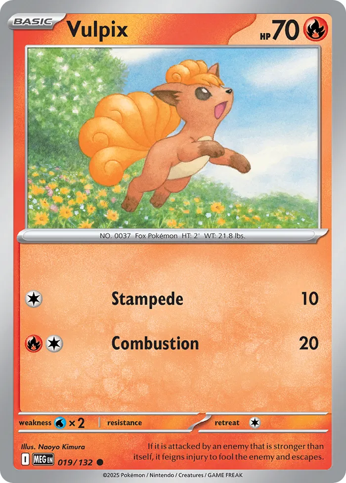 Carte Goupix — Mega Evolution Additionals