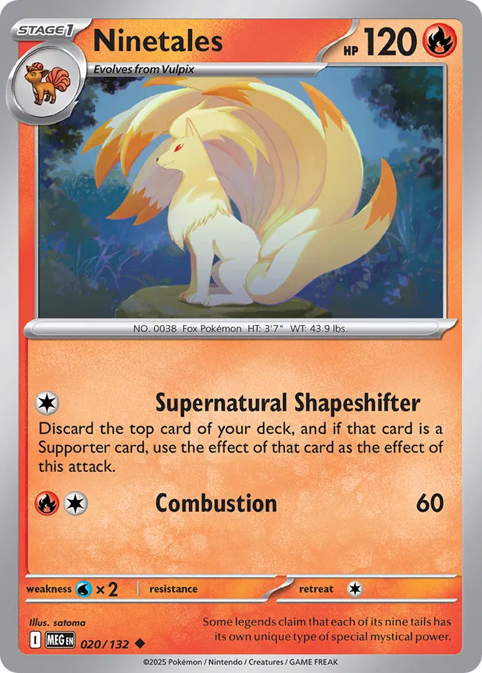 Carte Feunard — Mega Evolution Additionals