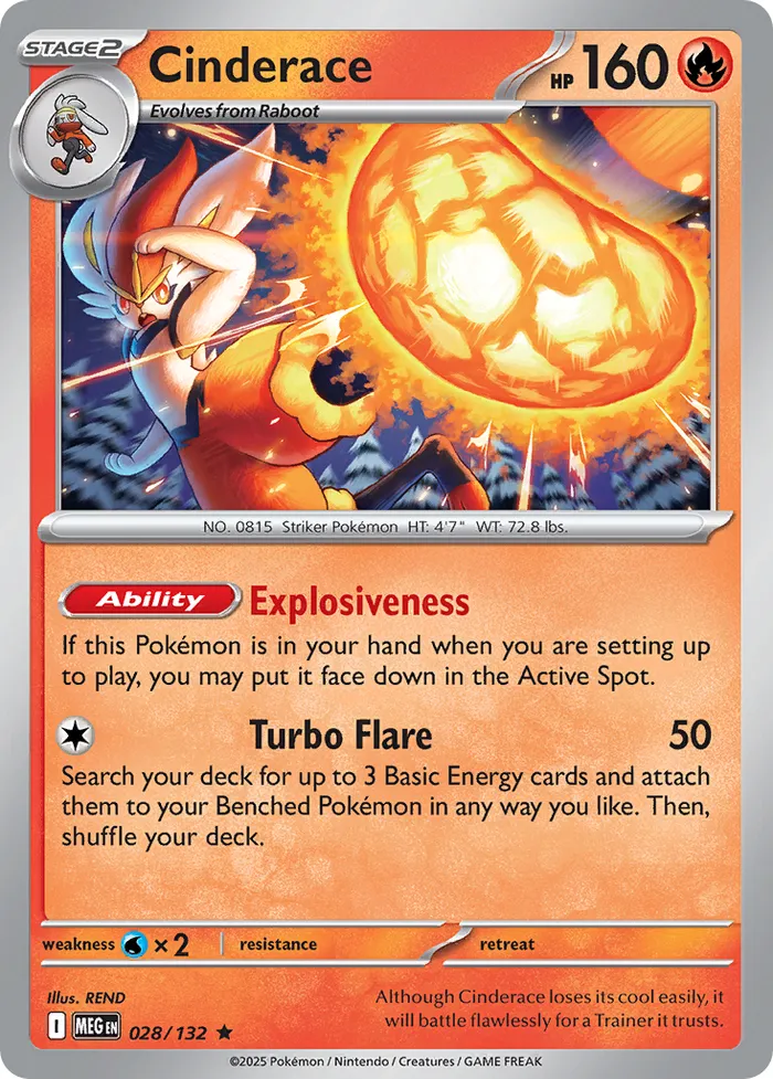 Carte Pyrobut — Mega Evolution Additionals