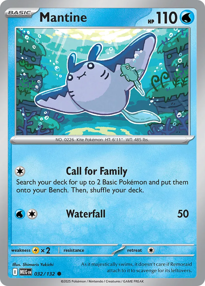 Carte Démanta — Mega Evolution Additionals