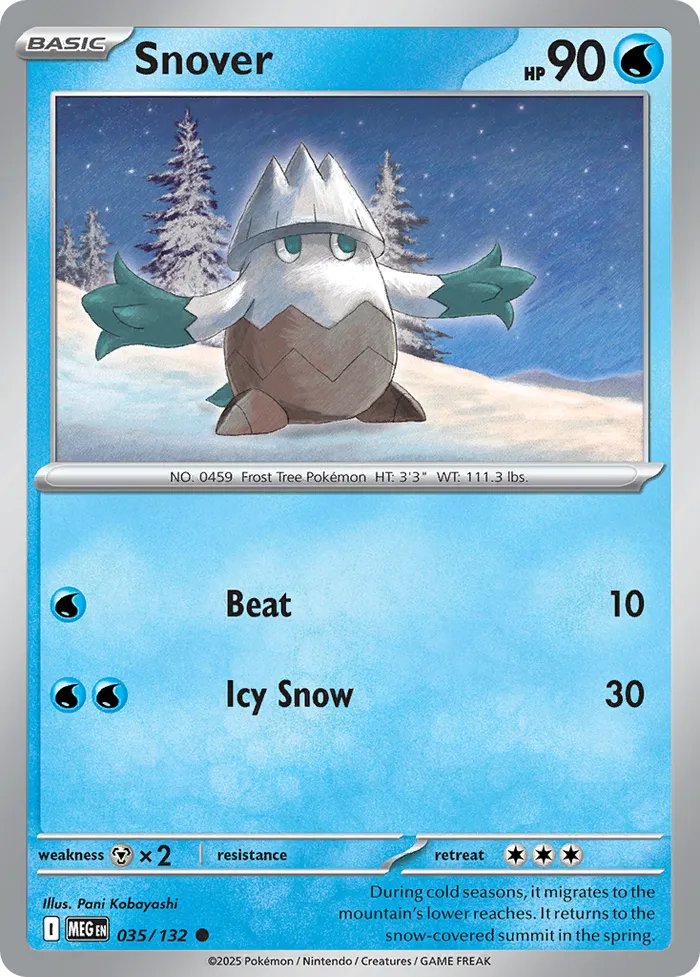 Carte Blizzi — Mega Evolution Additionals