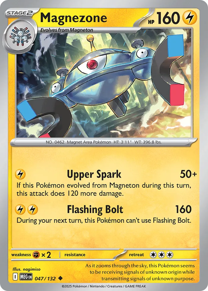 Carte Magnézone — Mega Evolution Additionals
