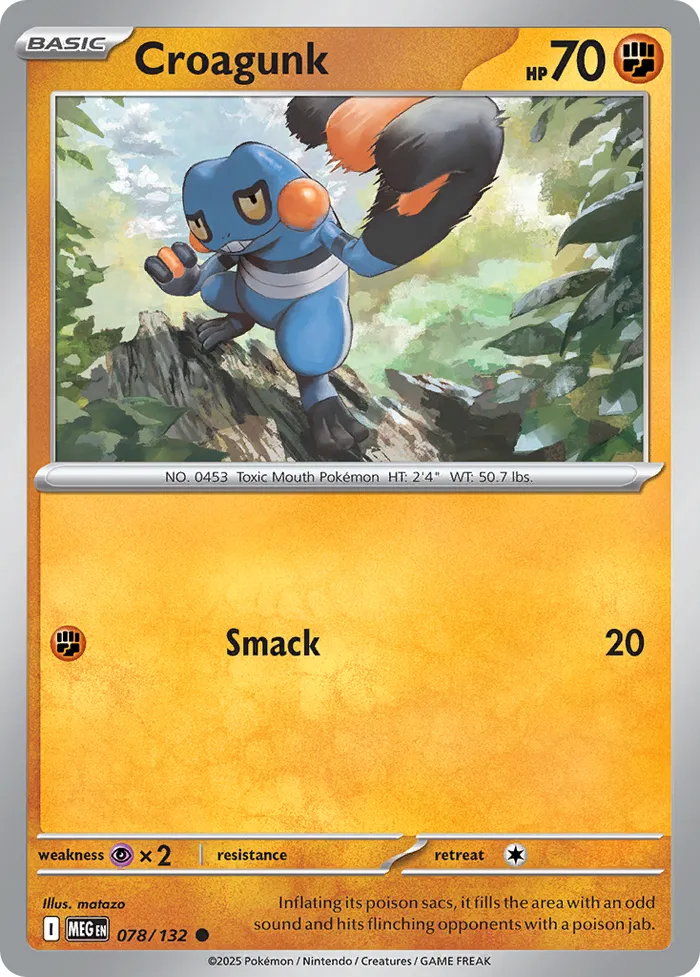 Carte Cradopaud — Mega Evolution Additionals