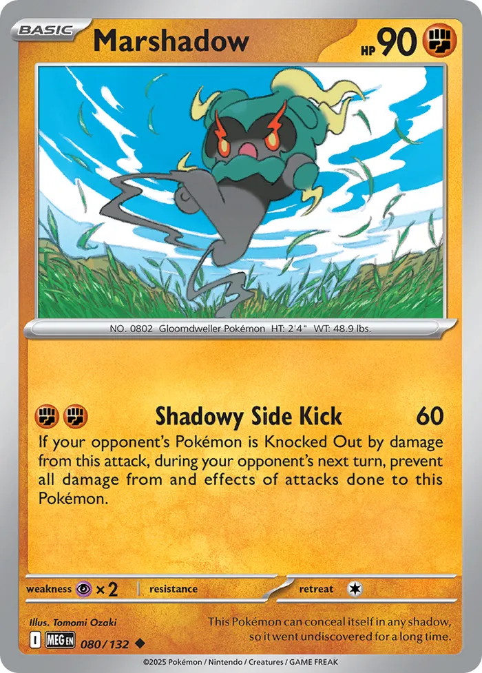 Carte Marshadow — Mega Evolution Additionals