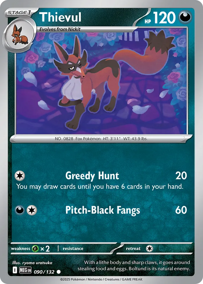 Carte Roublenard — Mega Evolution Additionals