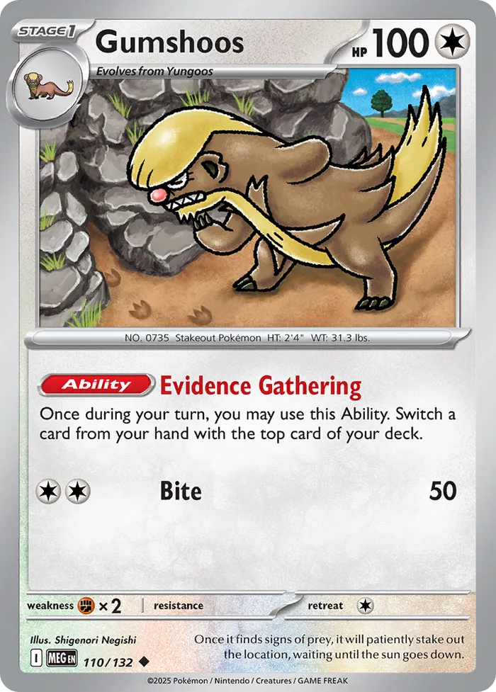 Carte Argouste — Mega Evolution