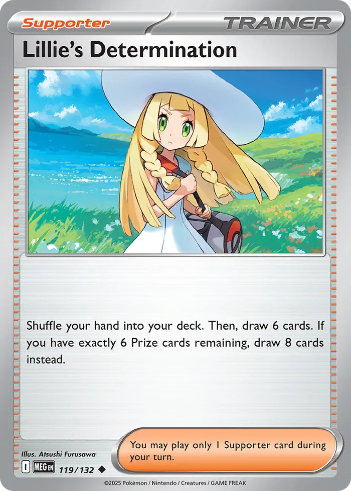 Carte Détermination de Lilie — Mega Evolution