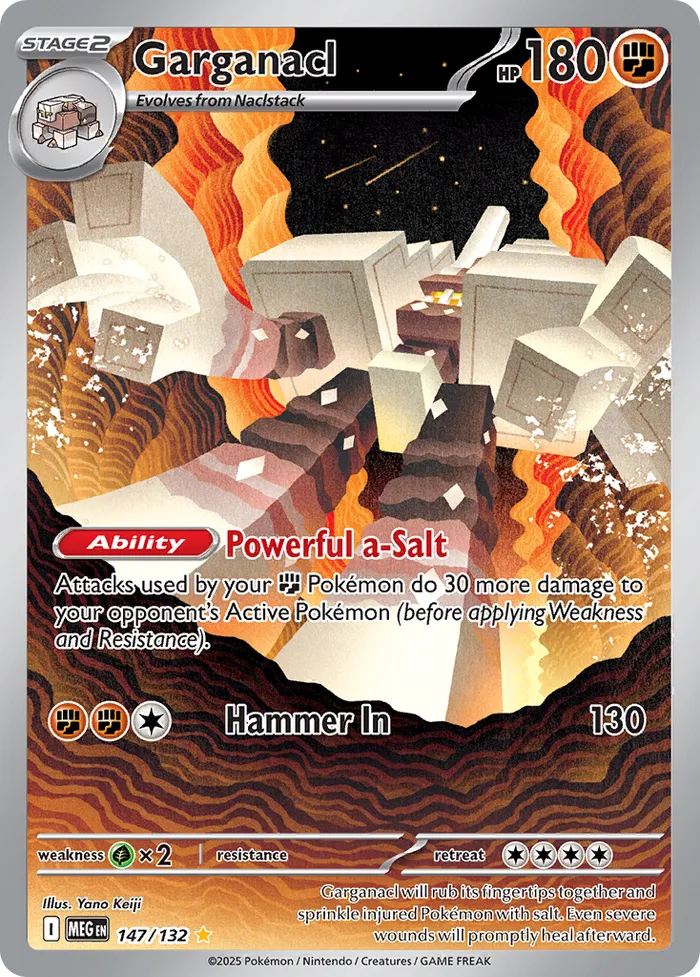 Carte Gigansel — Mega Evolution