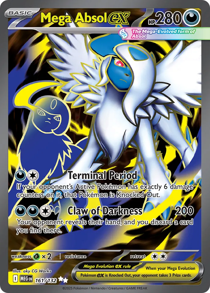 Carte Mega Absol ex — Mega Evolution