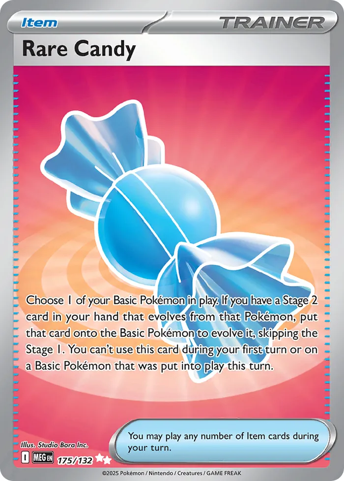 Carte Rare Candy — Mega Evolution