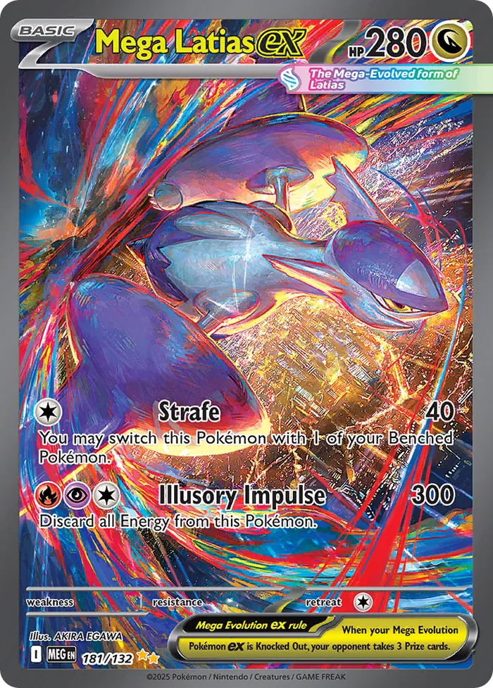 Carte Mega Latias ex — Mega Evolution