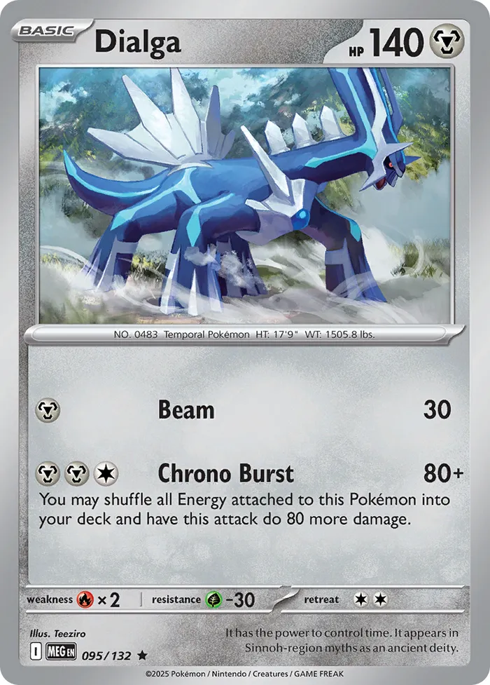 Carte Dialga — Mega Evolution