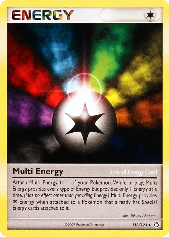 Carte Énergies multiples — Mysterious Treasures