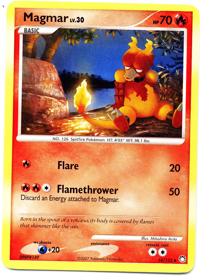 Carte Magmar — Mysterious Treasures
