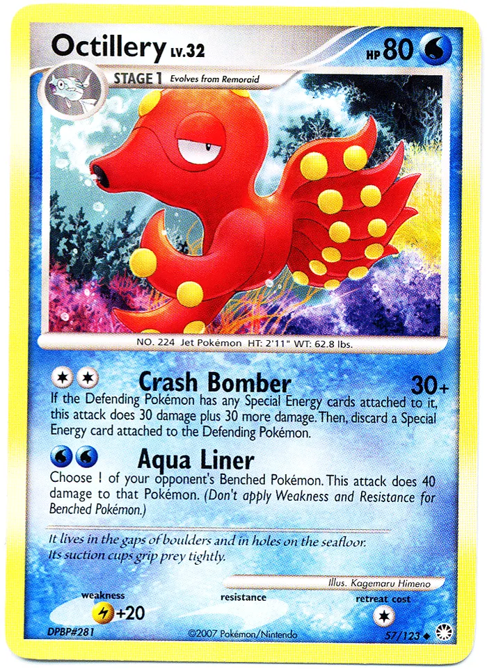 Carte Octillery — Mysterious Treasures
