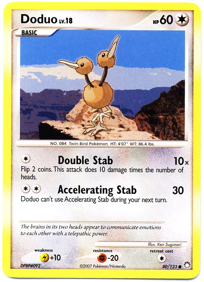 Carte Doduo — Mysterious Treasures