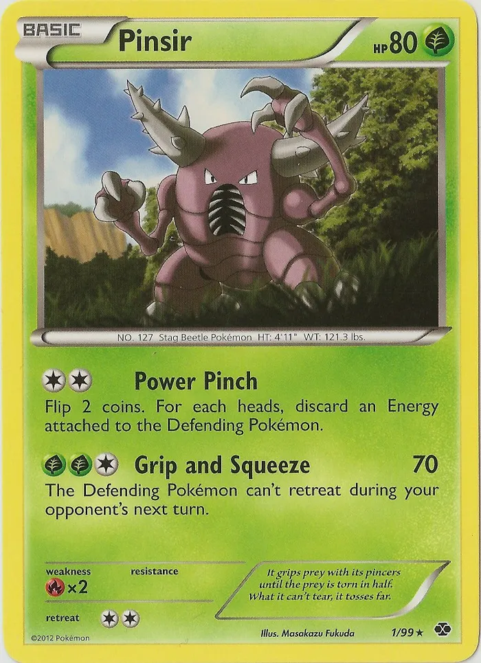 Carte Pinsir — Next Destinies