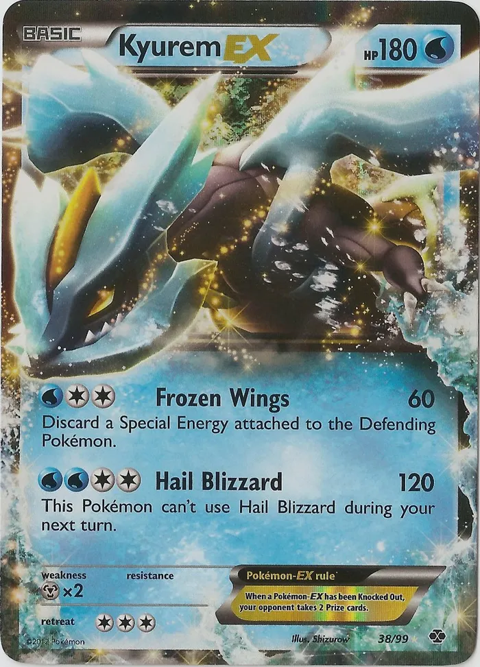 Carte Kyurem EX — Next Destinies