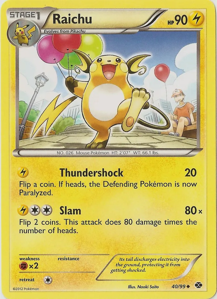 Carte Raichu — Next Destinies
