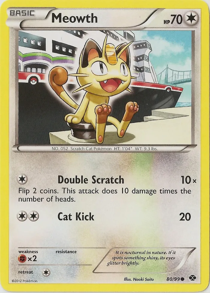 Carte Meowth — Next Destinies