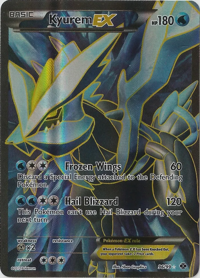 Carte Kyurem EX — Next Destinies