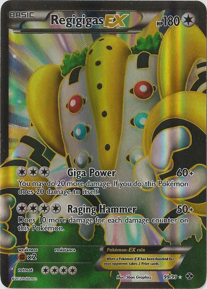 Carte Regigigas EX — Next Destinies