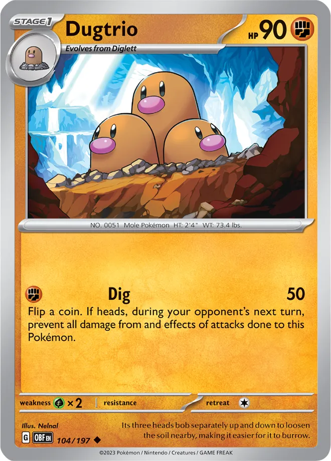 Carte Triopikeur — Obsidian Flames