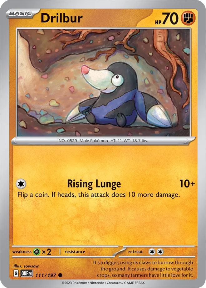Carte Rototaupe — Obsidian Flames