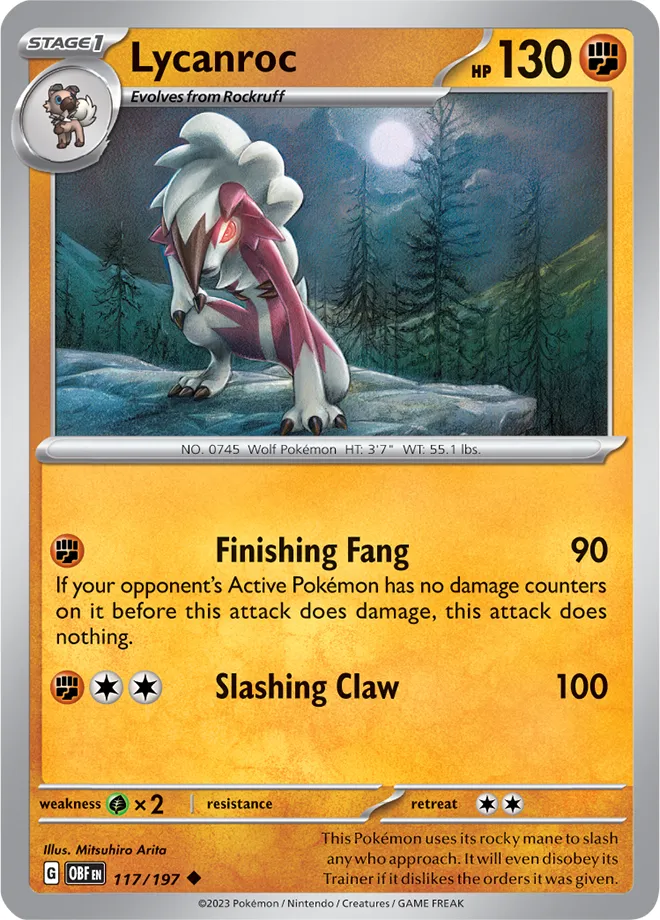 Carte Lougaroc — Obsidian Flames