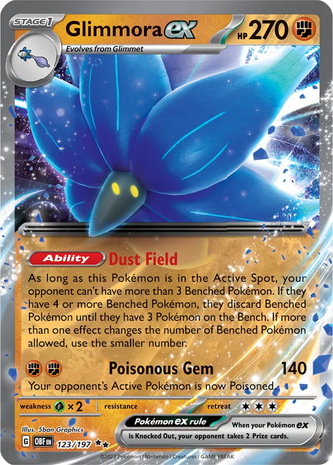 Carte Floréclat ex — Obsidian Flames