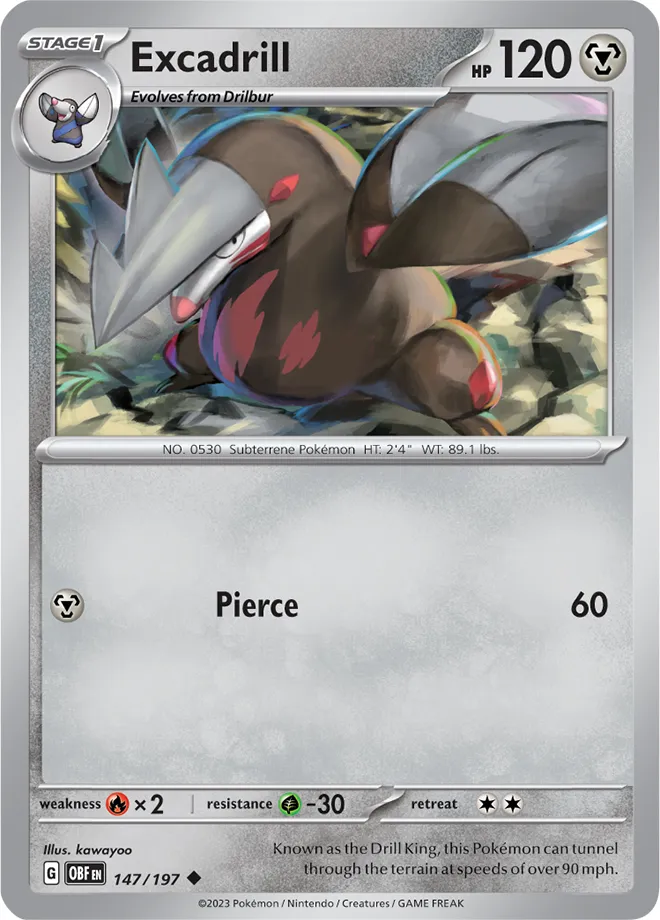 Carte Minotaupe — Obsidian Flames