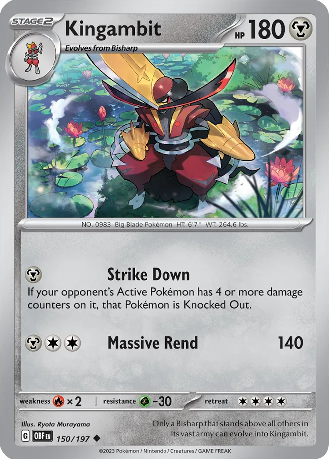 Carte Scalpereur — Obsidian Flames