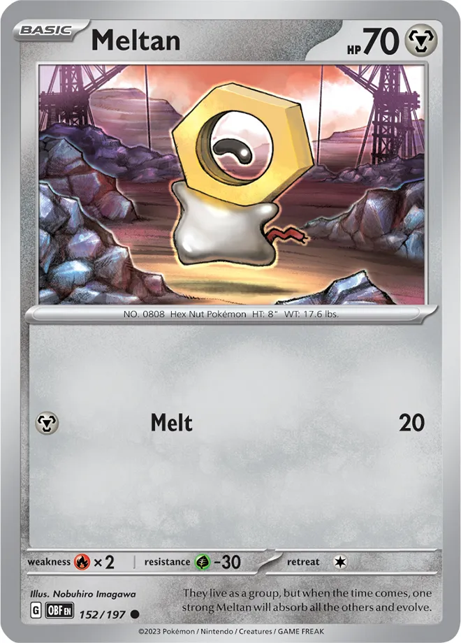 Carte Meltan — Obsidian Flames