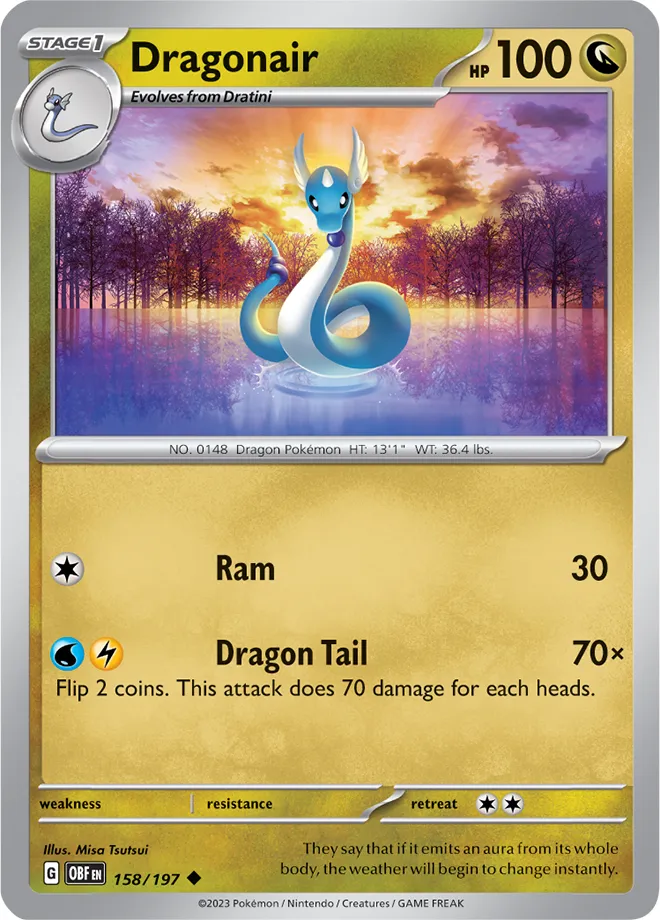 Carte Draco — Obsidian Flames