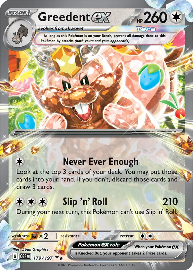Carte Rongrigou ex — Obsidian Flames