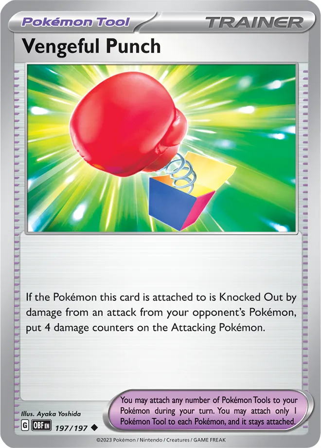 Carte Poing Vengeance — Obsidian Flames