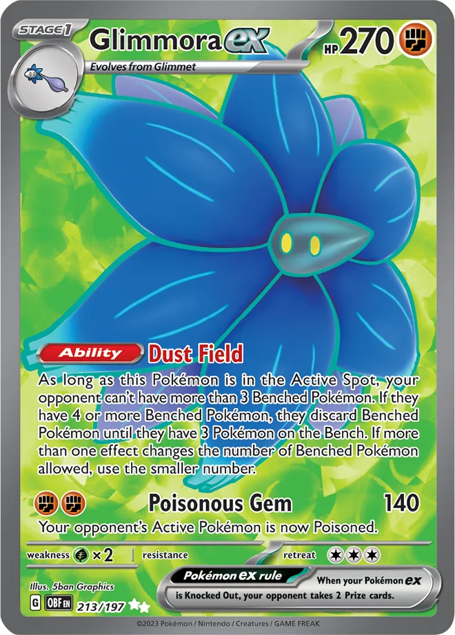 Carte Floréclat ex — Obsidian Flames